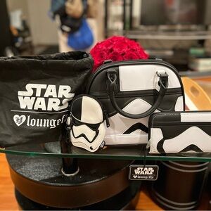 Loungefly Star Wars Stormtrooper Black and White Bag Collection